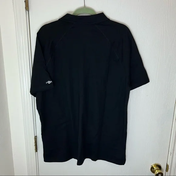 Carhartt Relaxed Fit Black Polo Shirt. Size L - Picture 8 of 8